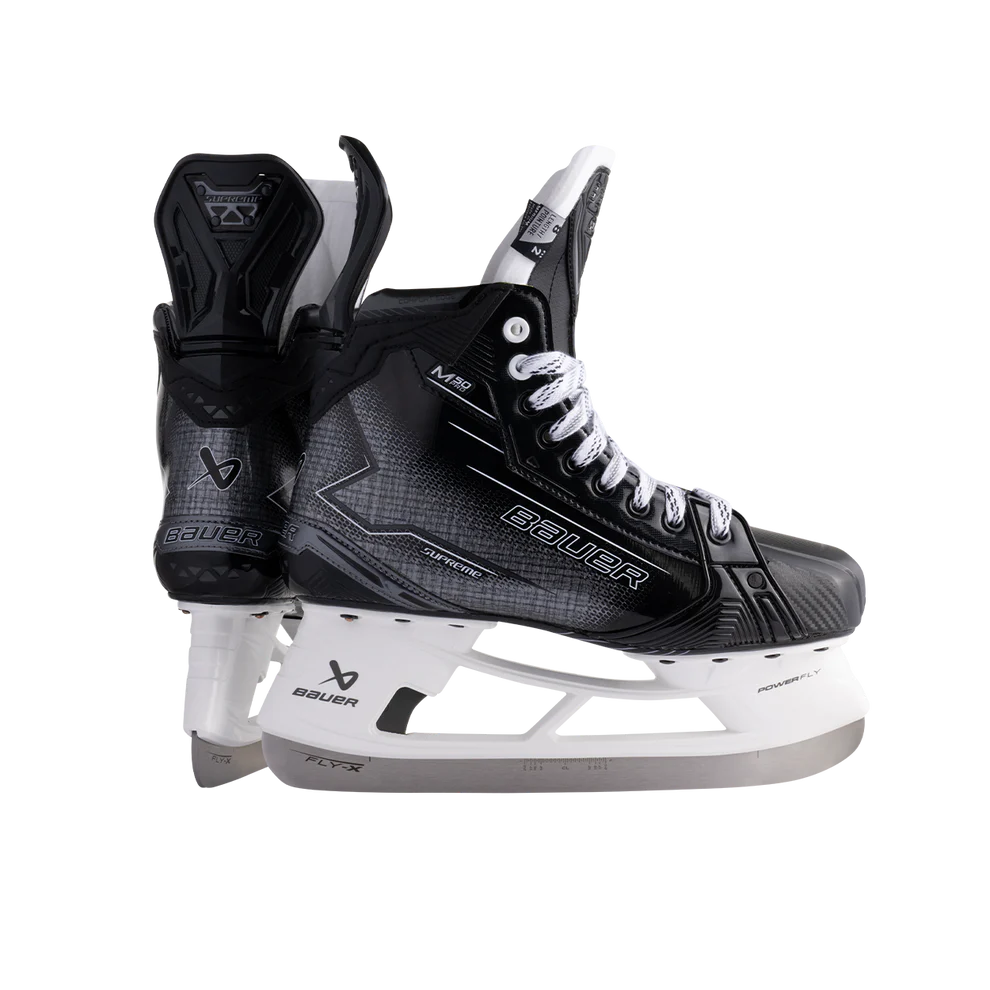 Bauer Supreme M50 Pro Junior Hockey Skates - Lightweight Ice Skates for Youth Players - Perfect for Training & Games on Ice Rinks