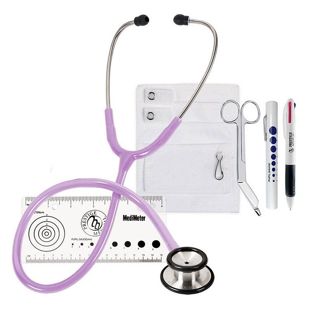 Premium Clinical Stethoscope for Nurses & Medical Professionals - Wild Orchid Design | Ideal for Patient Exams, Healthcare Training & EMT Use