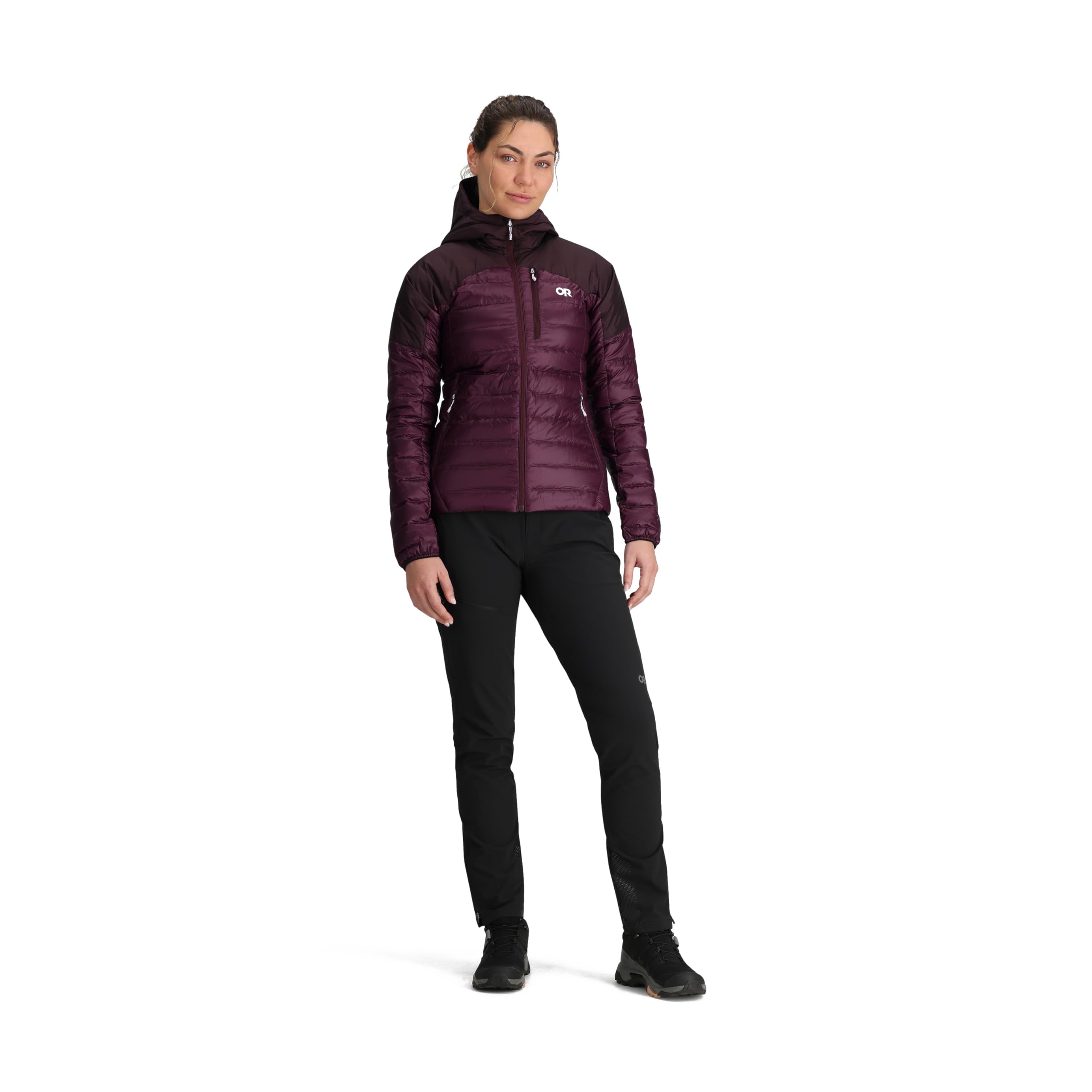 Outdoor Research Women's Helium Down Hoodie - Lightweight Waterproof Winter Jacket for Hiking, Camping & Outdoor Adventures