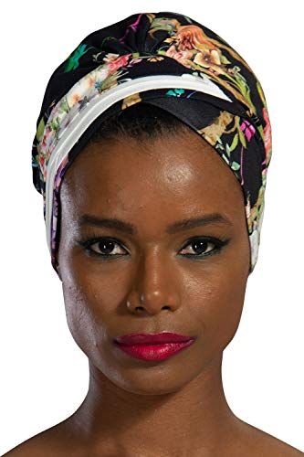 Stylish Cotton Turban Head Wrap for Women - Soft & Breathable Hair Scarf - Perfect for Yoga, Beach, or Everyday Fashion Accessory