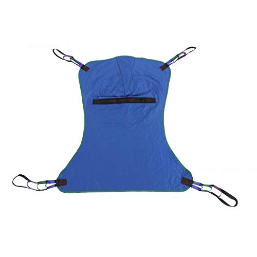 Universal Full Body Mesh Lift Sling with Commode Opening - Polyester Patient Aid for Home Care & Mobility (LPS26, X-Large) - Ideal for Elderly, Disabled & Post-Surgery Recovery