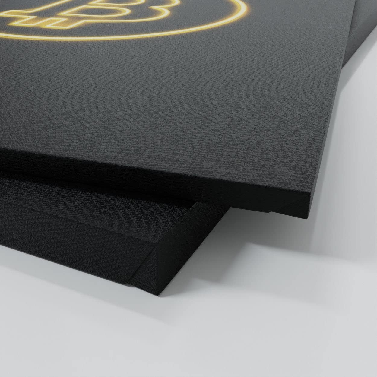 Crypto Canvas Wall Art - Modern Bitcoin & Blockchain Themed Home Decor for Living Room, Office & Gifting | Unique Digital Currency Artwork