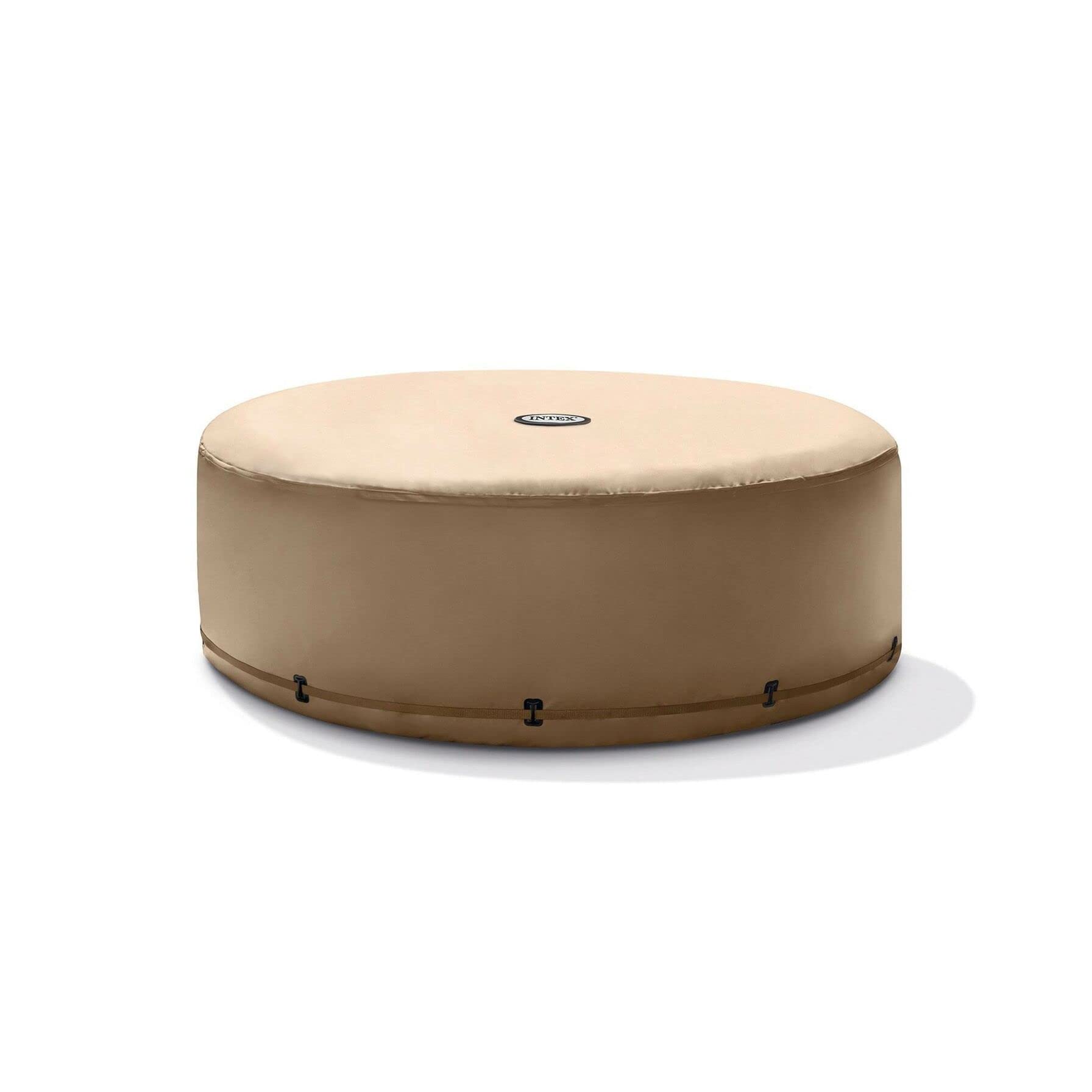 PureSpa Round Hot Tub Replacement Cover - Energy Efficient Spa Accessory (Model 28523E) | Perfect for Outdoor Relaxation & Hydrotherapy