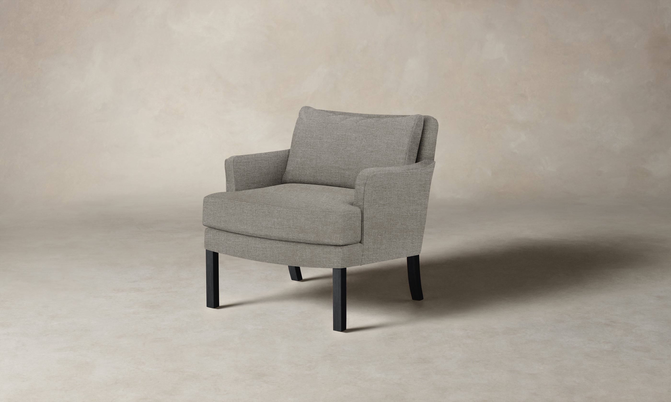 Kaye Chair - Heritage Belgian Linen Agate Upholstered Dining Chair | Elegant Home Decor for Dining Room & Kitchen