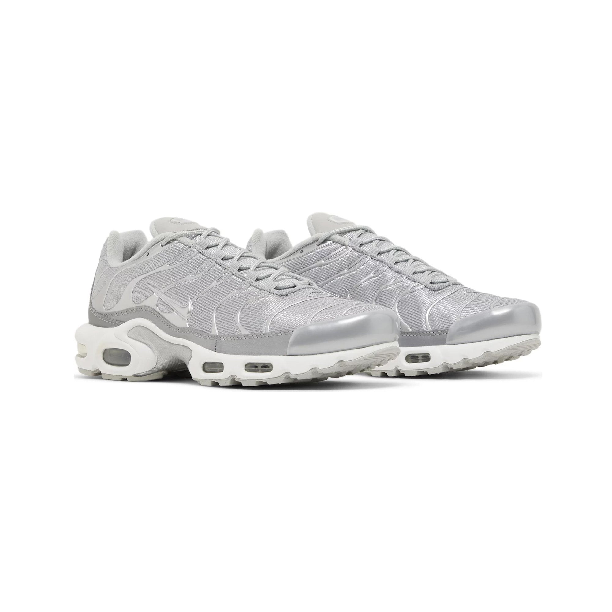 Nike Air Max TN Plus 'Metallic Silver' Men's Running Shoes 2023 - Lightweight Cushioned Sneakers for Jogging, Gym Workouts & Street Style Fashion