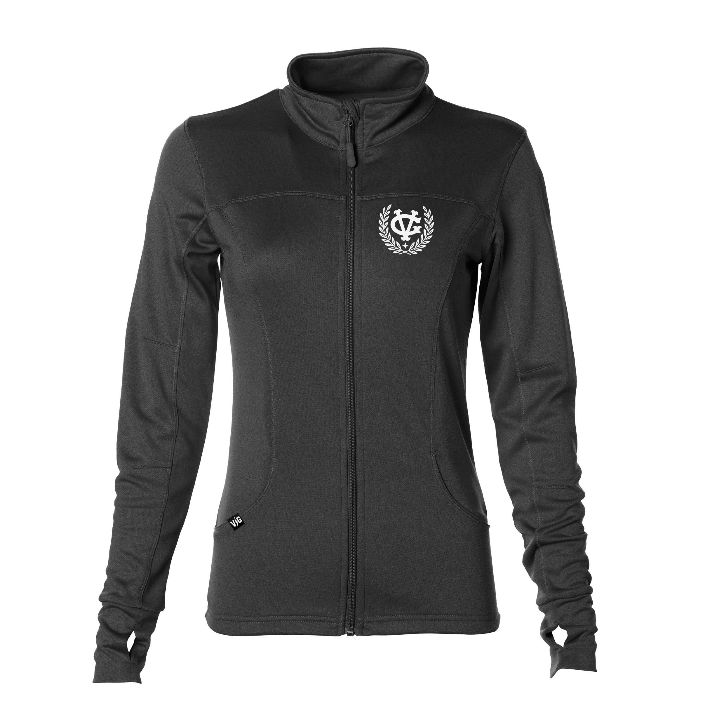 Strive Women's Lightweight Water-Resistant Polyester Tech Jacket - Perfect for Hiking, Running & Outdoor Activities