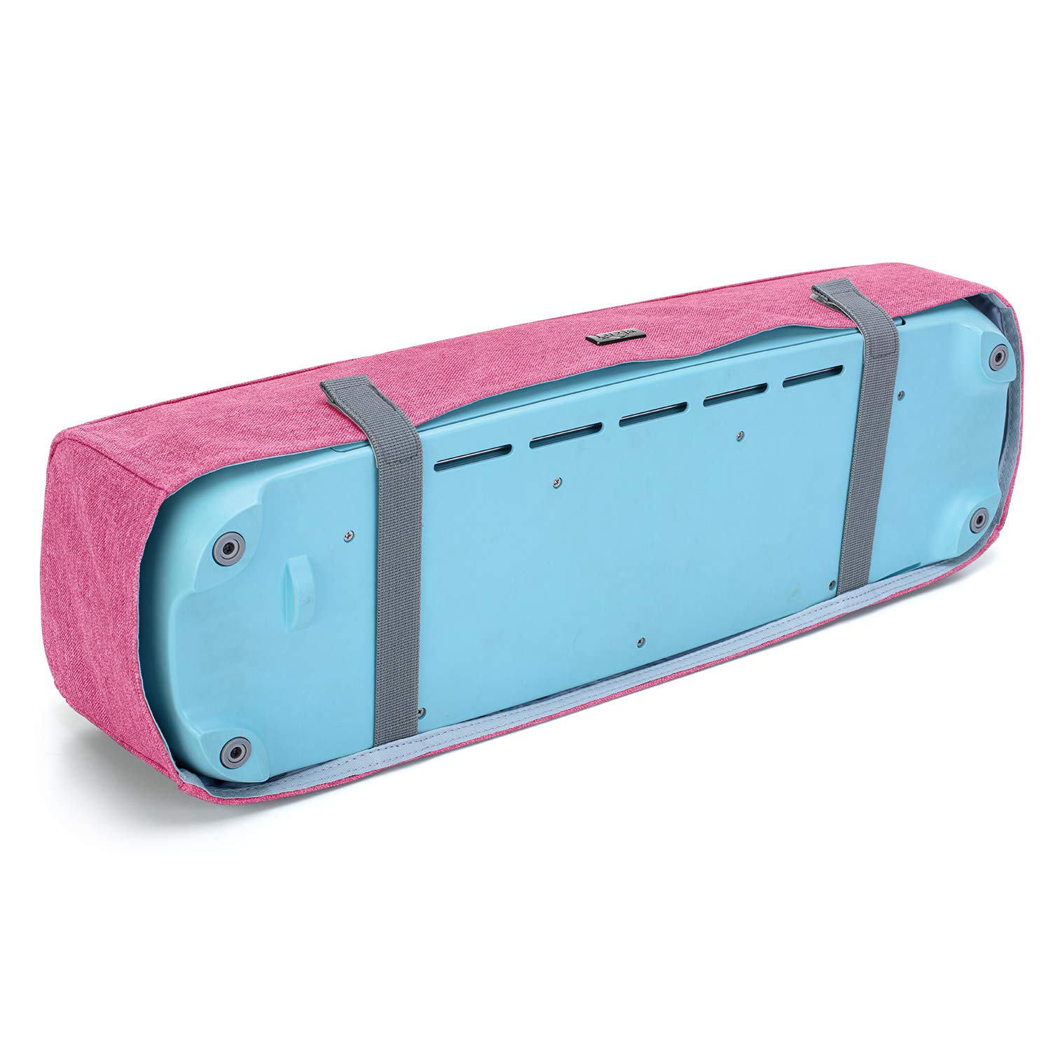Luxja Dust Cover for Cricut Explore Air & Air 2 - Pink Machine Protector with Back Pockets | Perfect for Craft Room Organization & Vinyl Cutting Projects