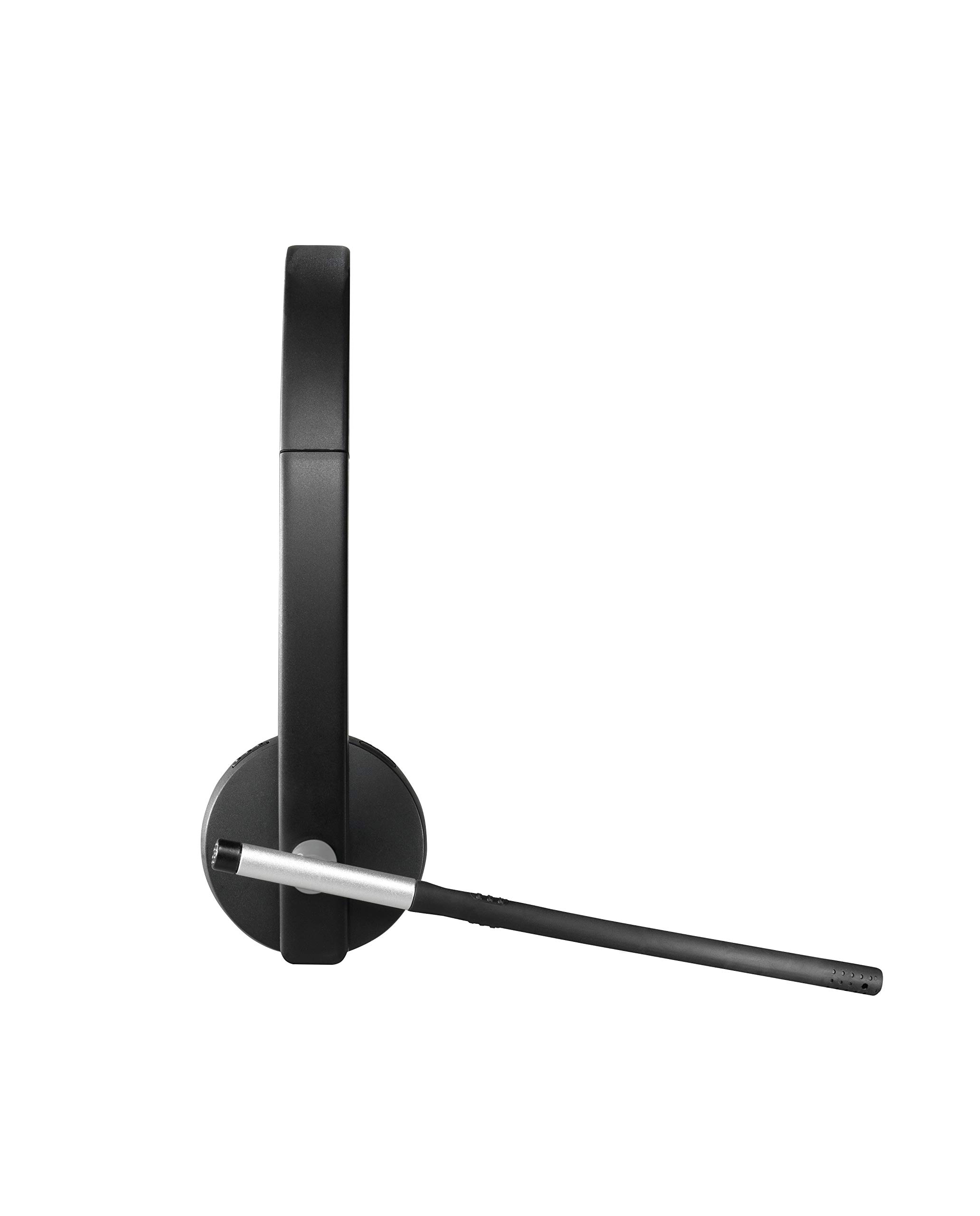 Renewed Plantronics H820e Wireless Headset - Noise-Canceling Bluetooth Headset for Office, Call Center & Remote Work
