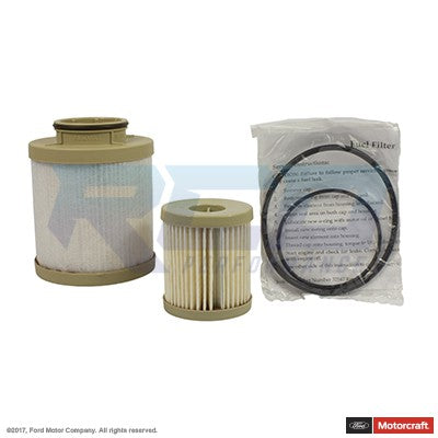 Motorcraft 6.0L Ford FD 4616 Fuel Filter Kit Replacement for Ford 6.0L Diesel Engines - Perfect for F-250, F-350, Excursion Maintenance & Off-Road Performance Upgrades