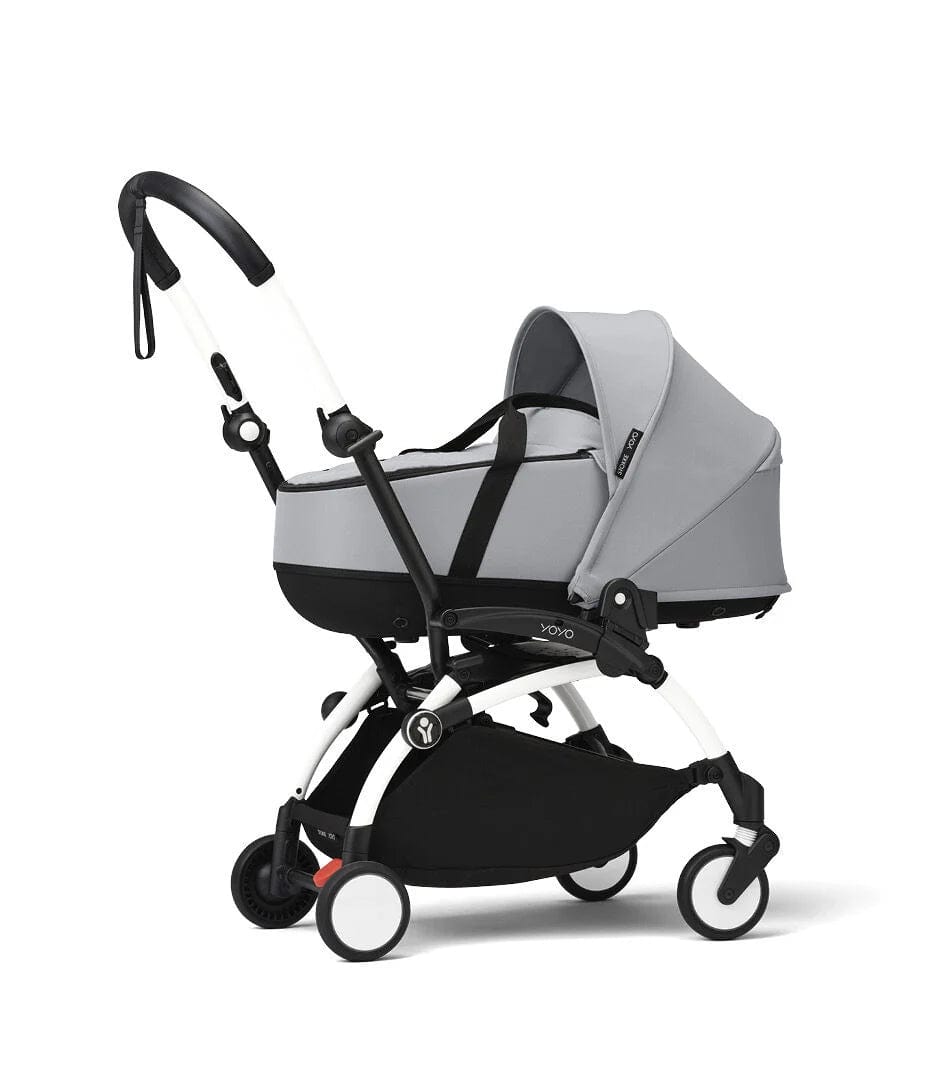 Stokke YOYO 3 Lightweight Travel Stroller with Bassinet - Compact Foldable Baby Pushchair for Airplane & City Use