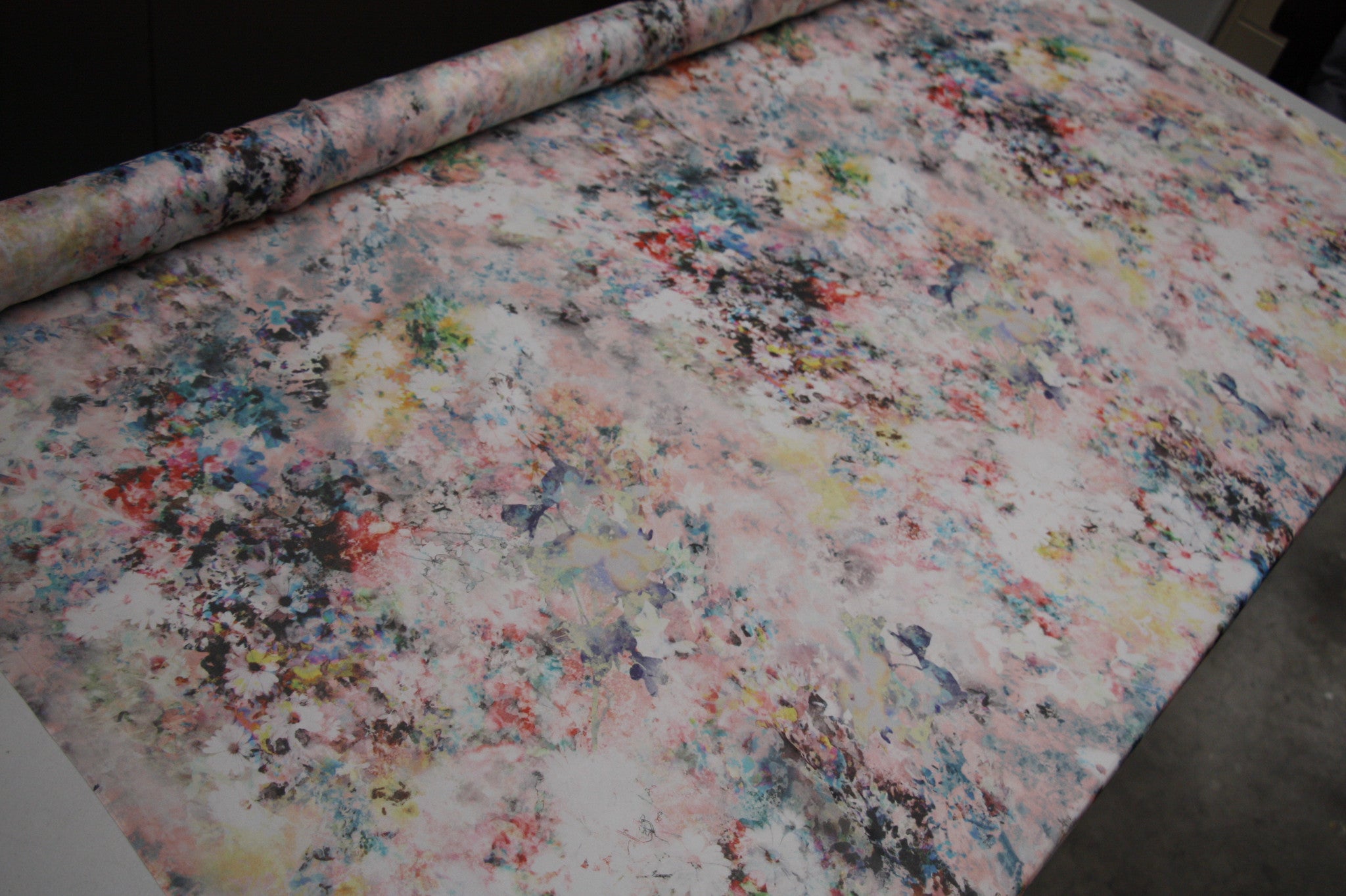 Chloe's Garden Silk Chiffon Scarf - Lightweight Flowy Womens Fashion Accessory for Elegant Outfits, Parties & Special Occasions