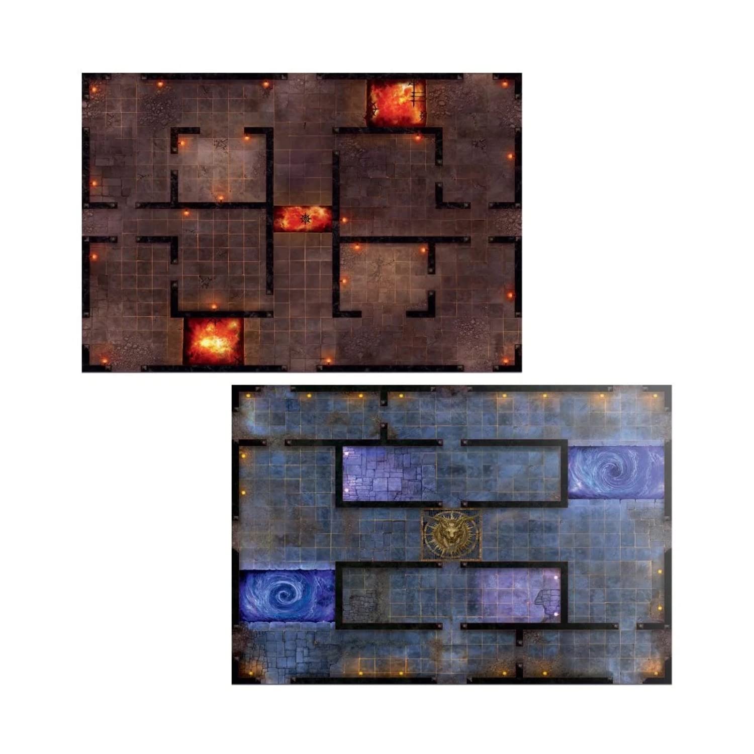 Warhammer AoS Warcry Catacombs Game Board Set - Fantasy Tabletop Battle Terrain for Dungeon Crawl & Skirmish Games