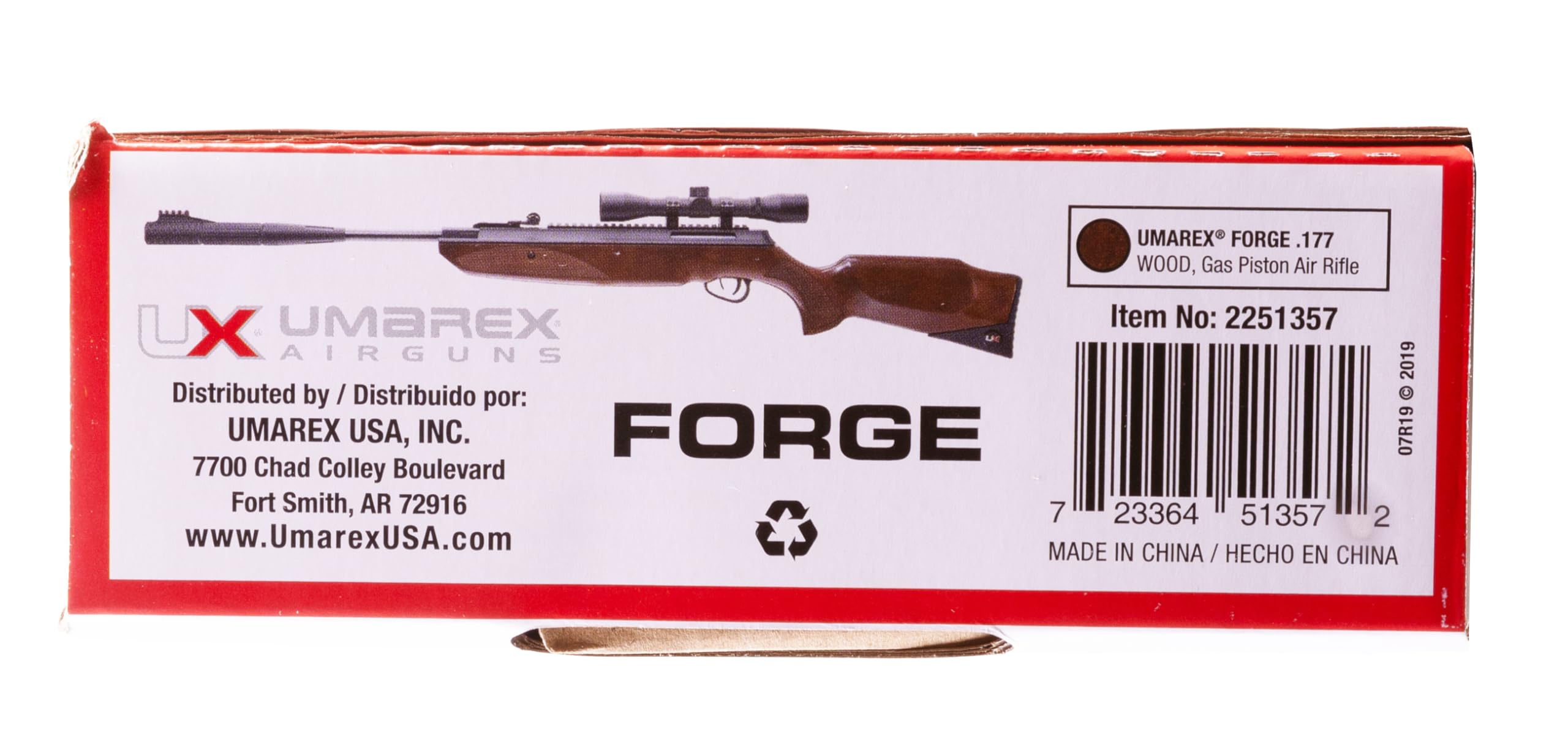 Umarex Forge .177 Caliber Pellet Gun Air Rifle with 4x32mm Scope & Rings - 1250 FPS for Target Shooting, Hunting & Outdoor Sports