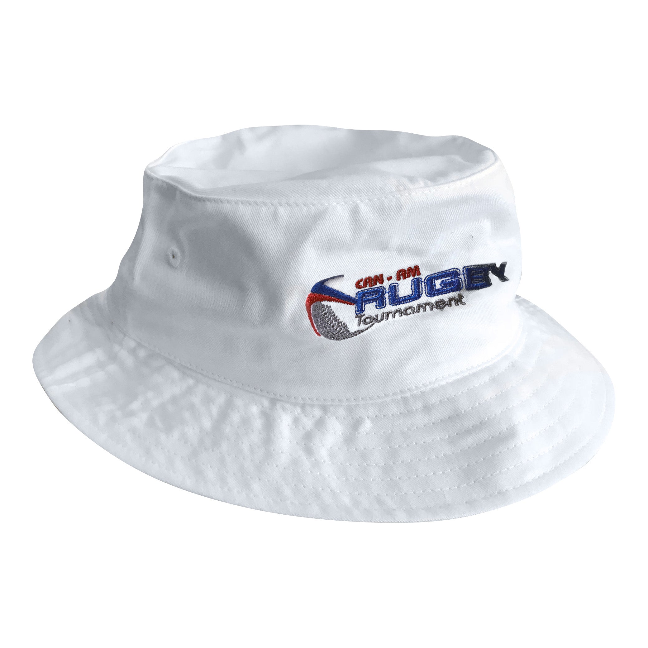 CAN AM Rugby Bucket Hat - Vintage Logo Adjustable Cotton Unisex Sun Hat for Outdoor Sports, Beach & Casual Wear