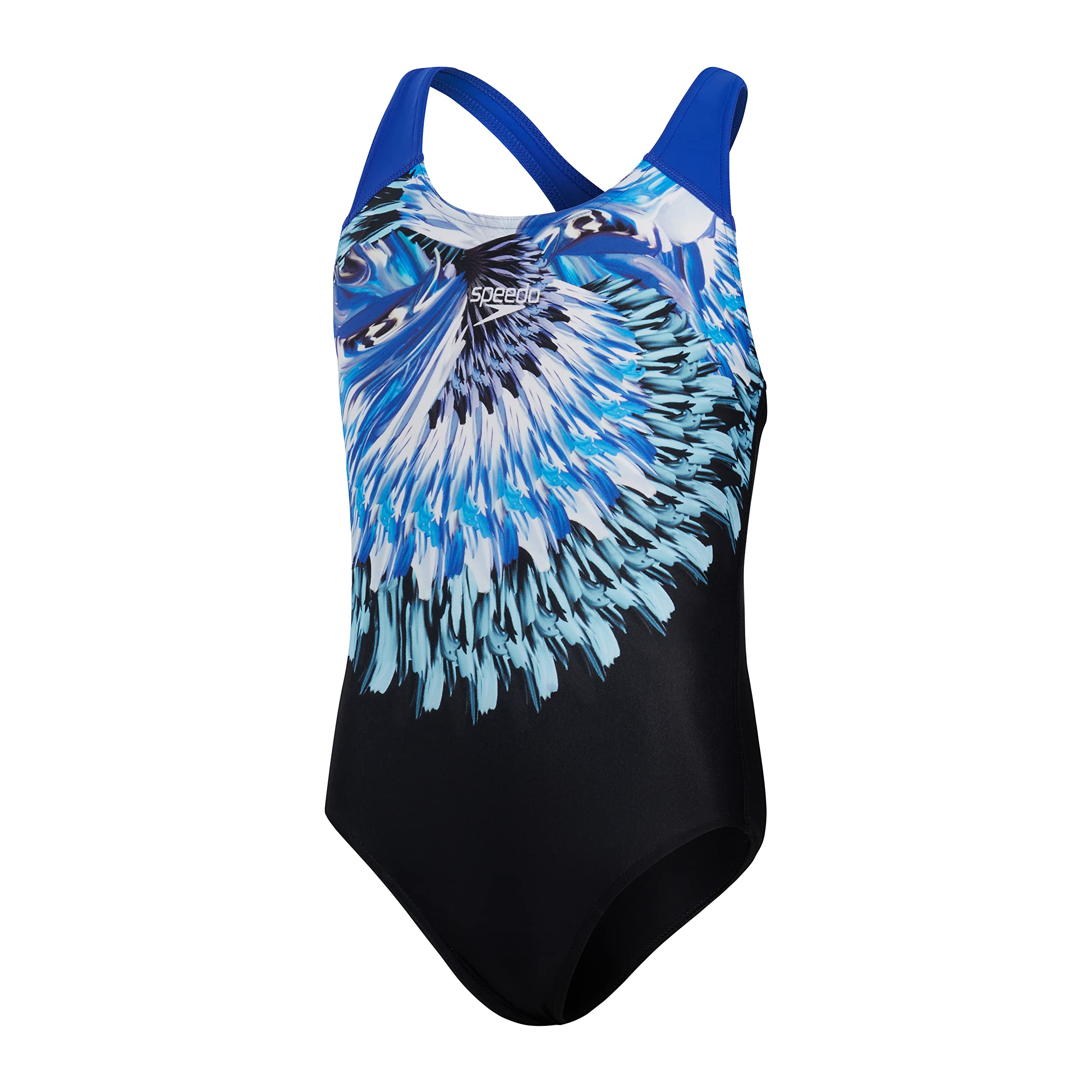 Speedo Girls' Digital Placement Splashback Swim Goggles - Anti-Fog UV Protection for Competitive Swimming & Pool Training
