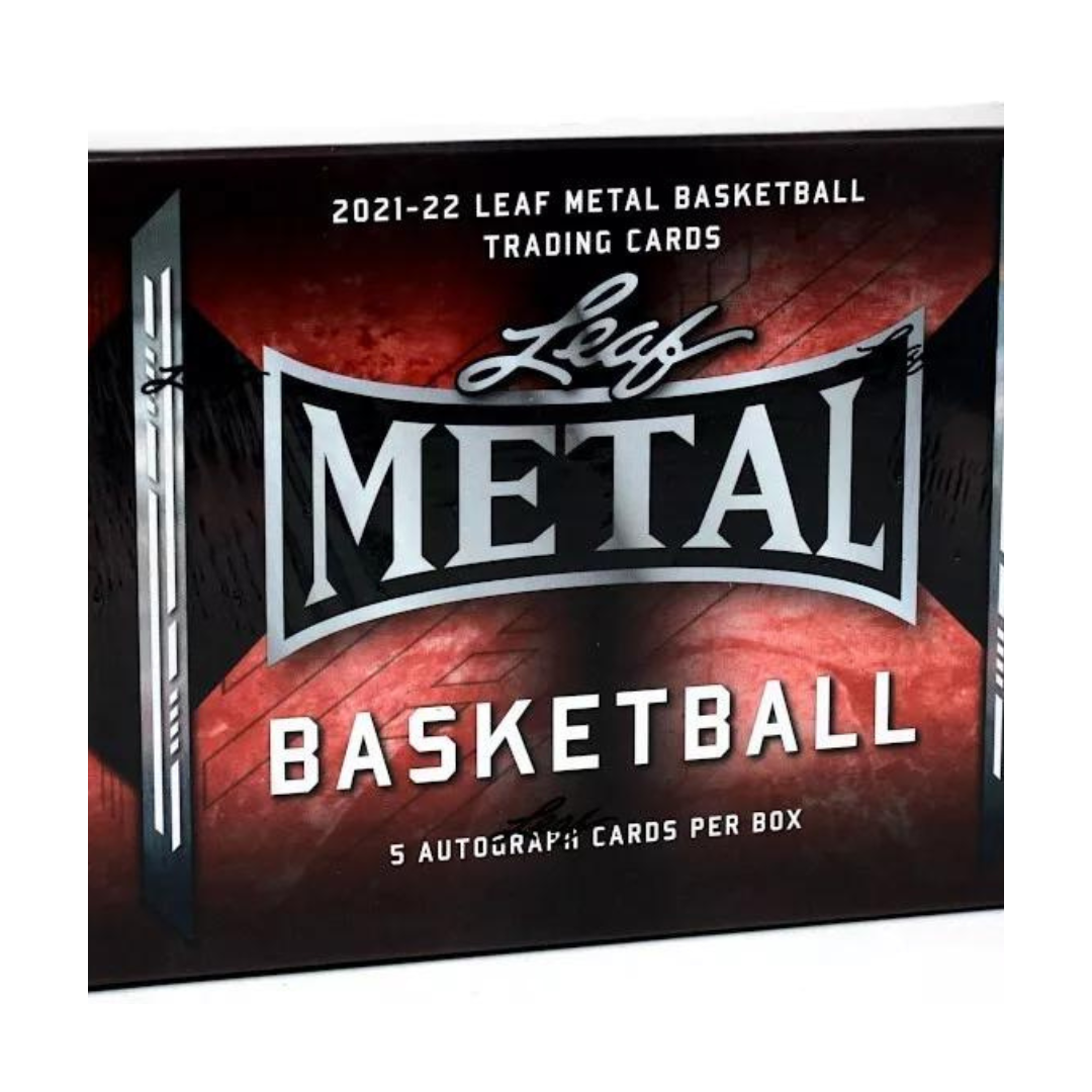 2021-2022 Leaf Metal Basketball Cards - Premium Trading Cards for Collectors & Fans - Perfect for Sports Memorabilia, Gifts & Investment