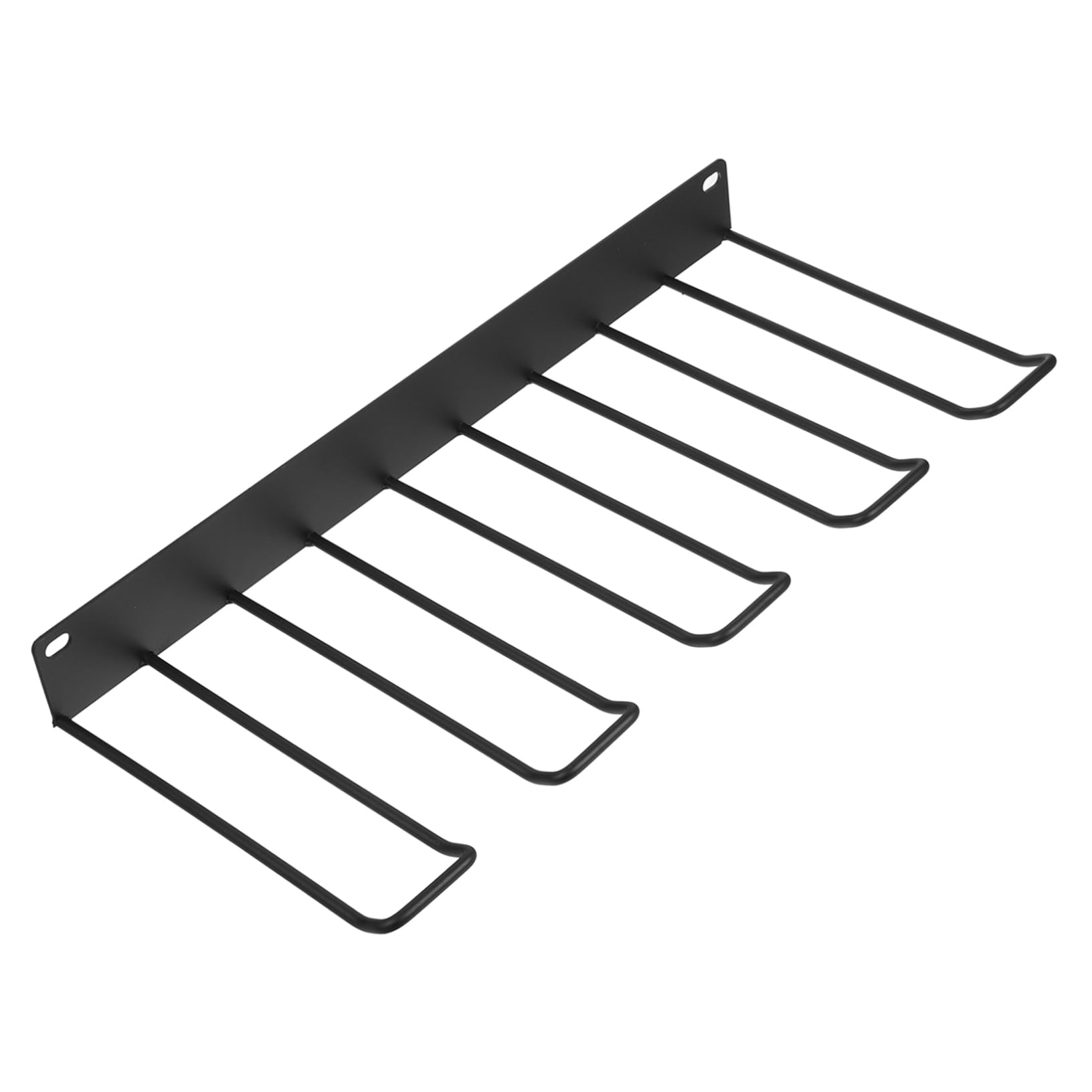 Garneck Tool Holder - Heavy Duty Black Carbon Steel Garage Wall Organizer for Rakes, Cordless Drills & Tools | Perfect for Workshop, Garage & DIY Storage Organization