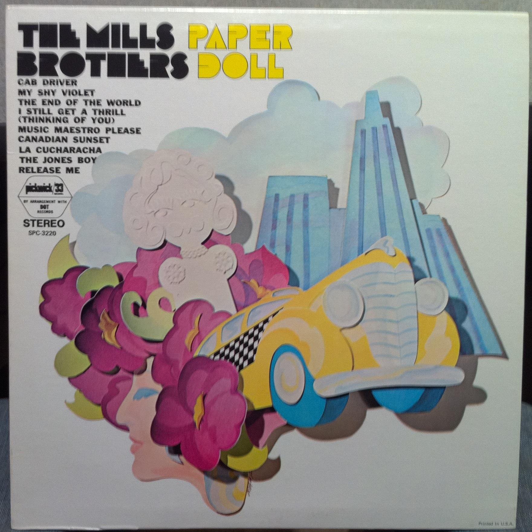 The Mills Brothers Paper Doll Vinyl Record - Perfect for Vintage Music Lovers