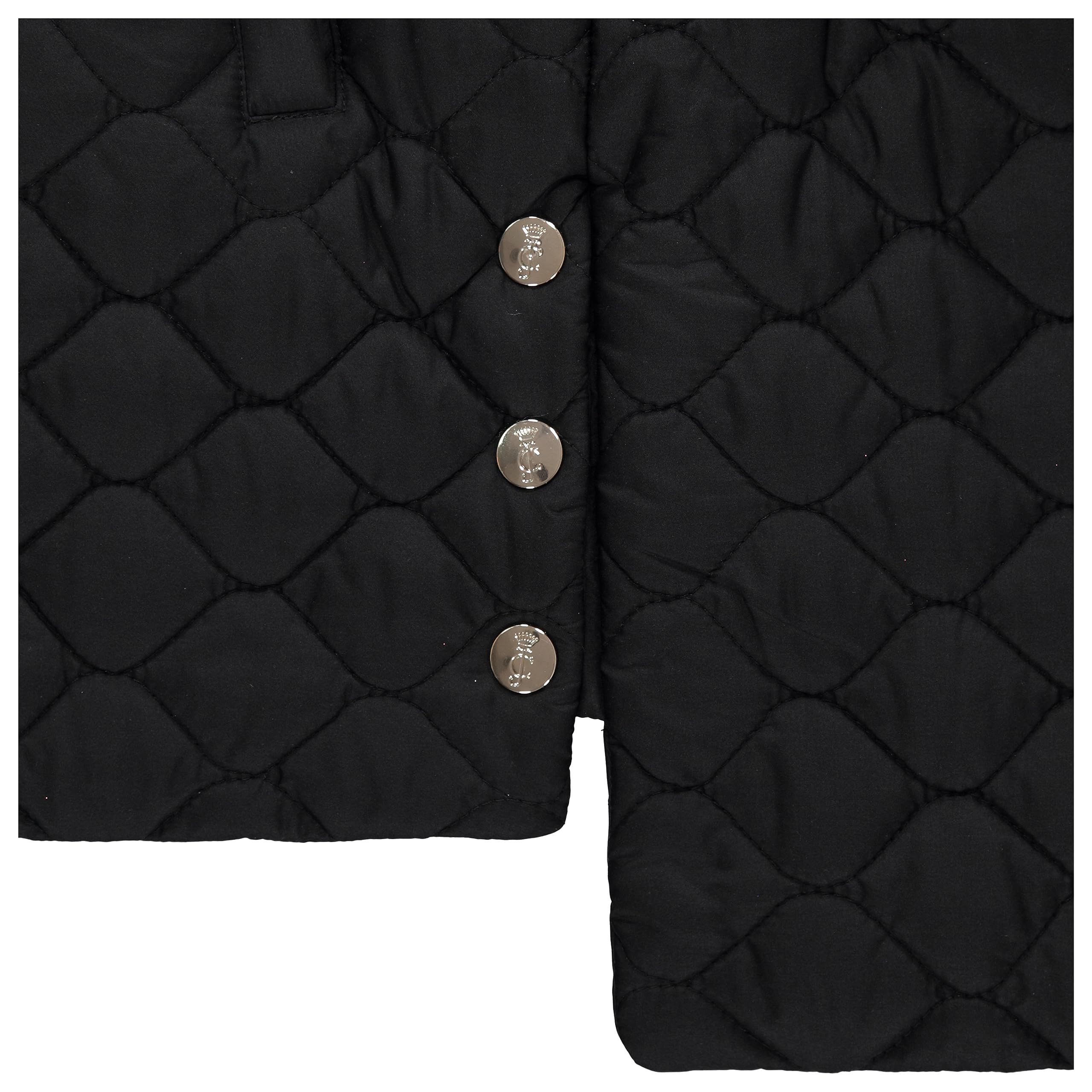 Juicy Couture Girls Puffer Jacket - Waterproof Laminated Bubble Coat with Faux Fur Hood | Warm Winter Outerwear for Kids | Perfect for School, Playdates & Outdoor Adventures