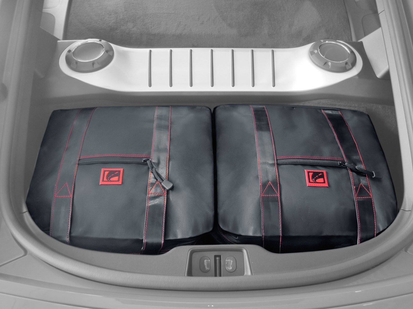 Premium Custom Fitted Luggage Bags for Porsche Boxster & Cayman (2012-2023) - Perfect Fit Trunk Organizer for Road Trips & Weekend Getaways