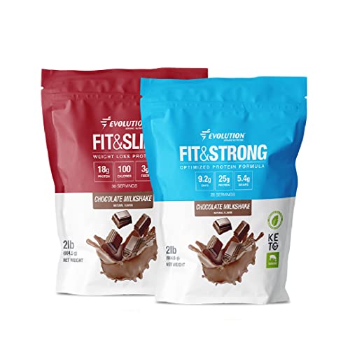 100% Whey Chocolate + Fit and Slim Chocolate