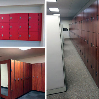 Durable Phenolic Lockers for Schools, Gyms & Offices - Heavy-Duty Storage Solution with Secure Locking System