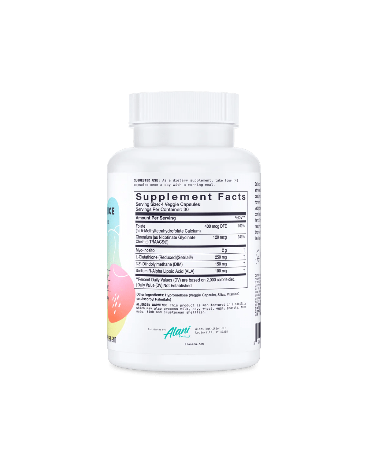 Alani NU Balance - Premium Dietary Supplement for Hormone Support & Wellness | Ideal for Women's Health & Daily Energy Boost