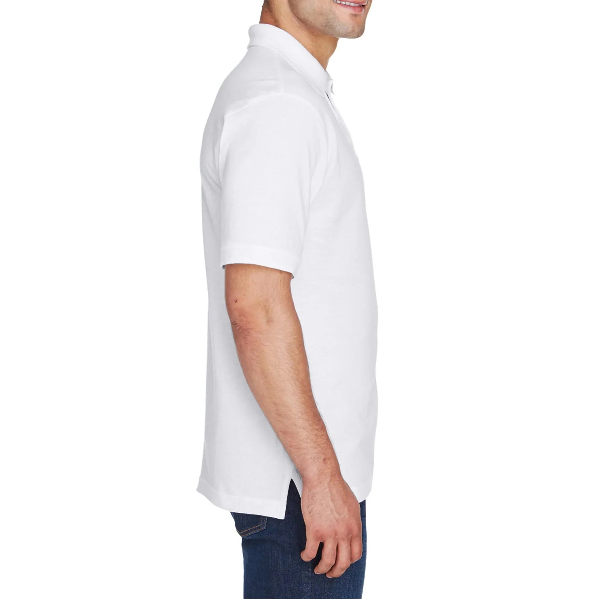 AKRU 50th Anniversary Men's Cotton Polo Shirt - Classic Casual Comfort for Golf, Work & Everyday Wear