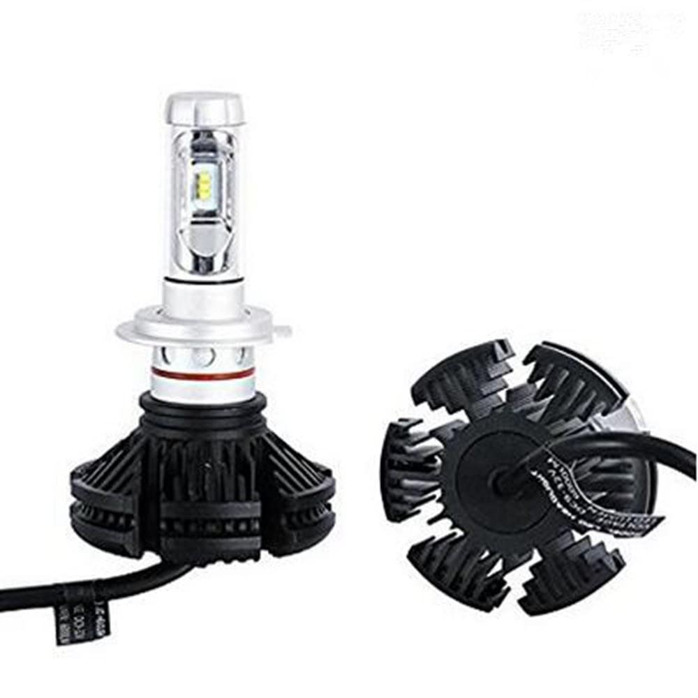 Extremely Bright LED Headlights H7 - 50W 6000lm Conversion Kit for Night Driving