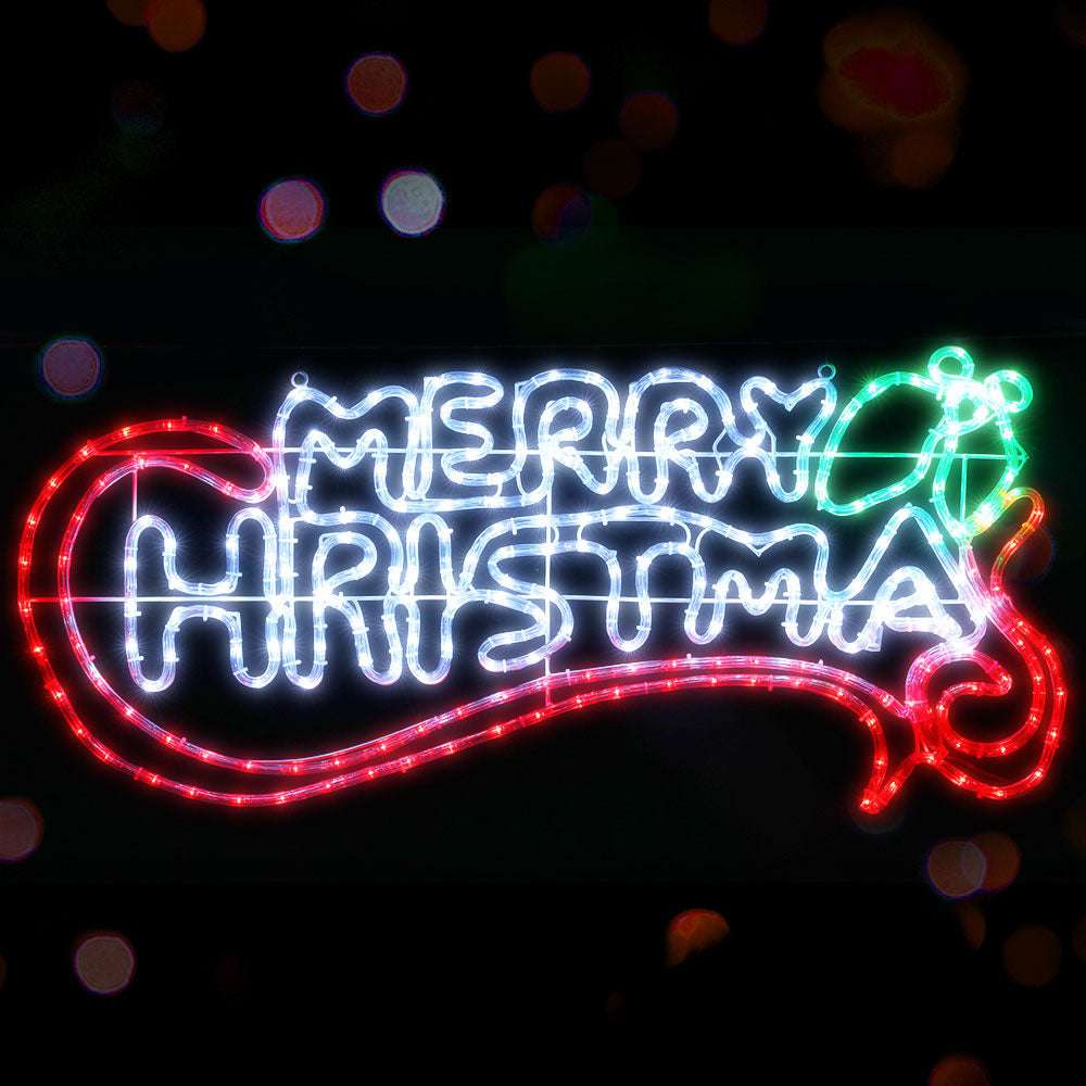 288 LED Christmas Lights String - 0.96M Merry Christmas Decorations for Indoor/Outdoor Use | Perfect for Tree, Window, Fireplace & Holiday Party Decor