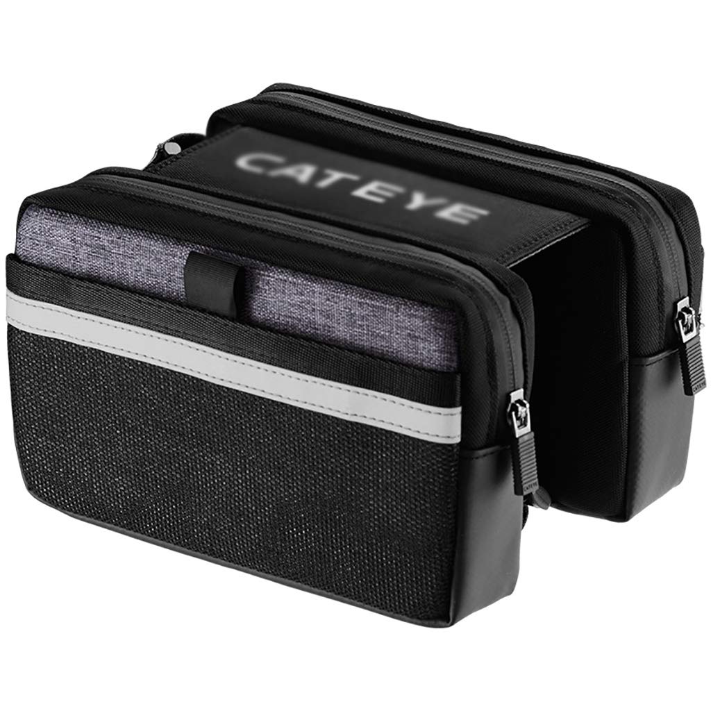Waterproof Bicycle Frame Bag & Saddle Bag for Mountain Bike - Reflective Cycling Accessories with Front Beam Storage - Perfect for Commuting, Road Trips & Outdoor Adventures