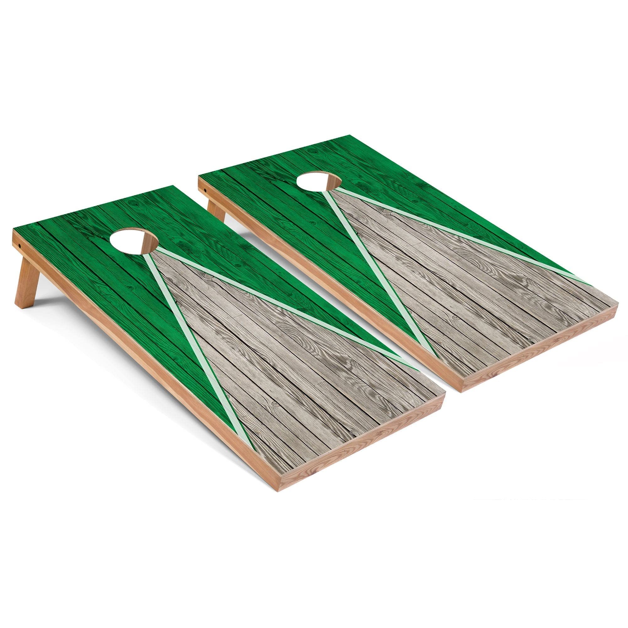 Kelly Pyramid Regulation 2x4 Corn Hole Board Game Set - Official Size Bean Bag Toss Game with 8 Bags & Carrying Case for Outdoor Parties, Backyard BBQ, Tailgating & Family Fun