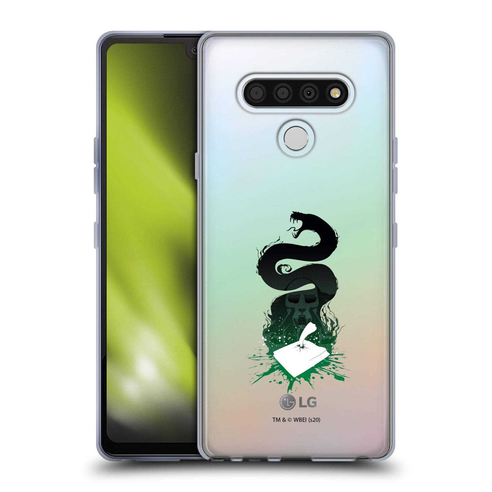 Harry Potter Horcrux Tom Riddle Diary Case for LG Stylo 6 - Officially Licensed Deathly Hallows Soft Gel Cover - Perfect for School, Work, and Magic Fans