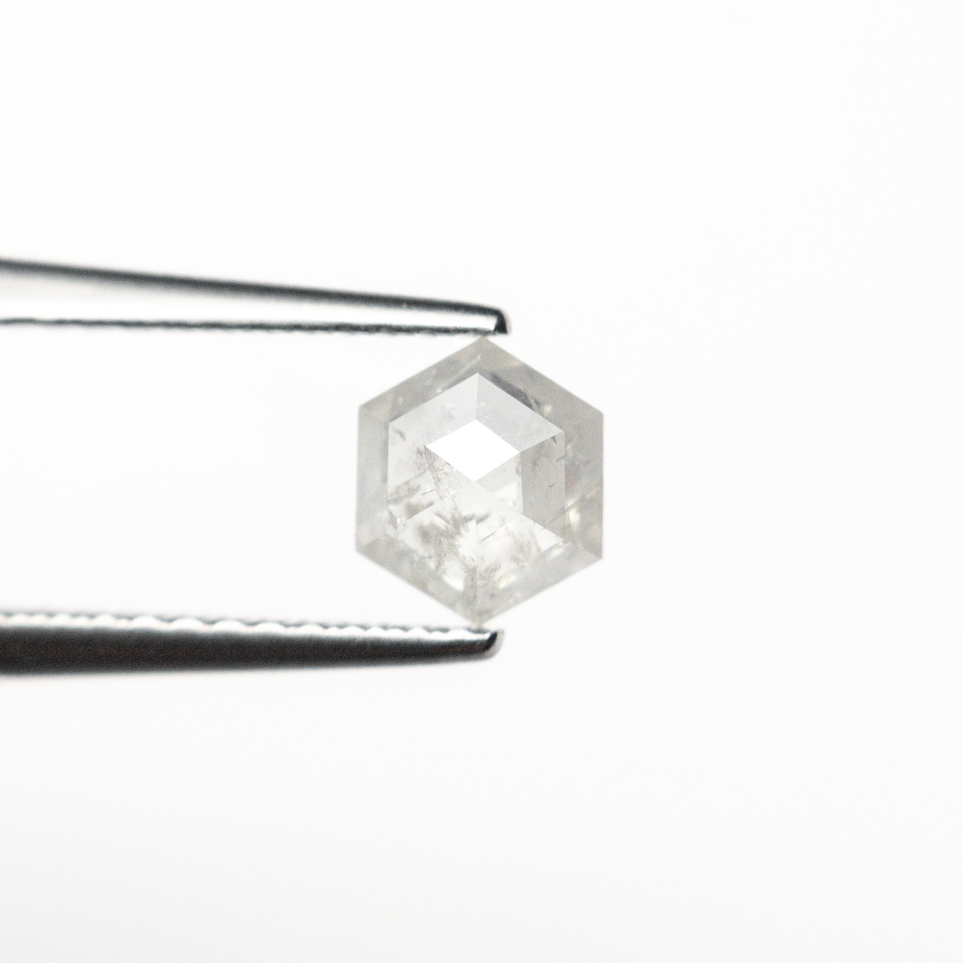 0.58ct Hexagon Rose Cut Diamond (5.96x5.14x2.28mm) - Natural Gemstone for Engagement Rings & Fine Jewelry Making - Perfect for Bridal, Anniversary & Special Occasion Gifts