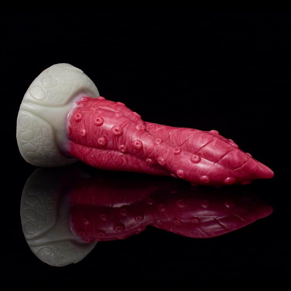 BeHorny Liquid Silicone Octopus Tentacle Dildo with Suction Cup - Realistic Adult Sex Toy for Women & Men - Perfect for Solo Play, Couples Fun and BDSM Fantasy