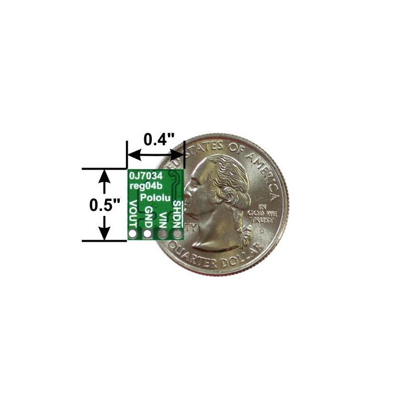Pololu 5V 600mA Step-Down Voltage Regulator D24V6F5 - Compact DC-DC Buck Converter for Arduino, Raspberry Pi & DIY Electronics Projects