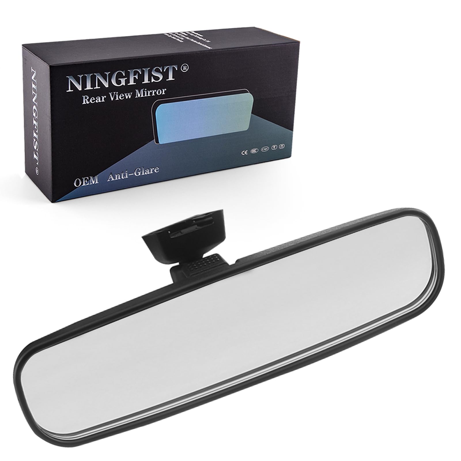 Toyota RAV4 Rear View Mirror Replacement 2004-2015 | Compatible with Echo, Celica, Yaris 2006-2016 & Prius 2011-2019 | OEM Part Numbers 87810-52041, 87810-52040, 87810-0WG00, 87810-0WG60 | Perfect for Night Driving & Enhanced Safety