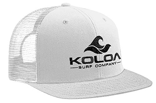 White/White With Black Embroidered Logo