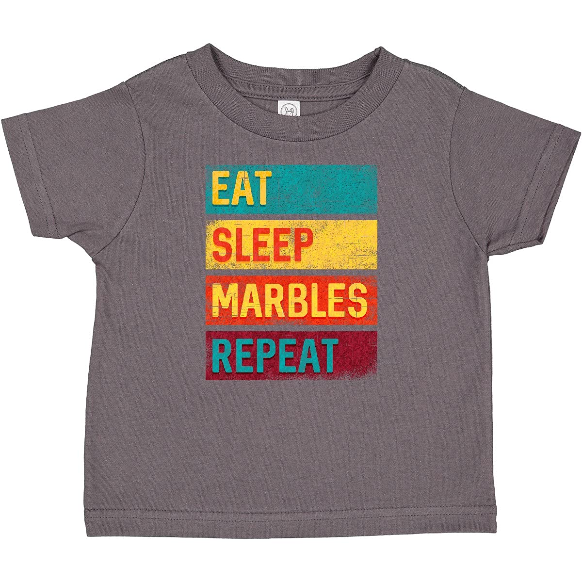Eat Sleep Marbles Repeat Funny Baby T-Shirt - Cute Gaming Gamer Gift for Boys & Girls - Perfect for Birthday Parties & Casual Wear