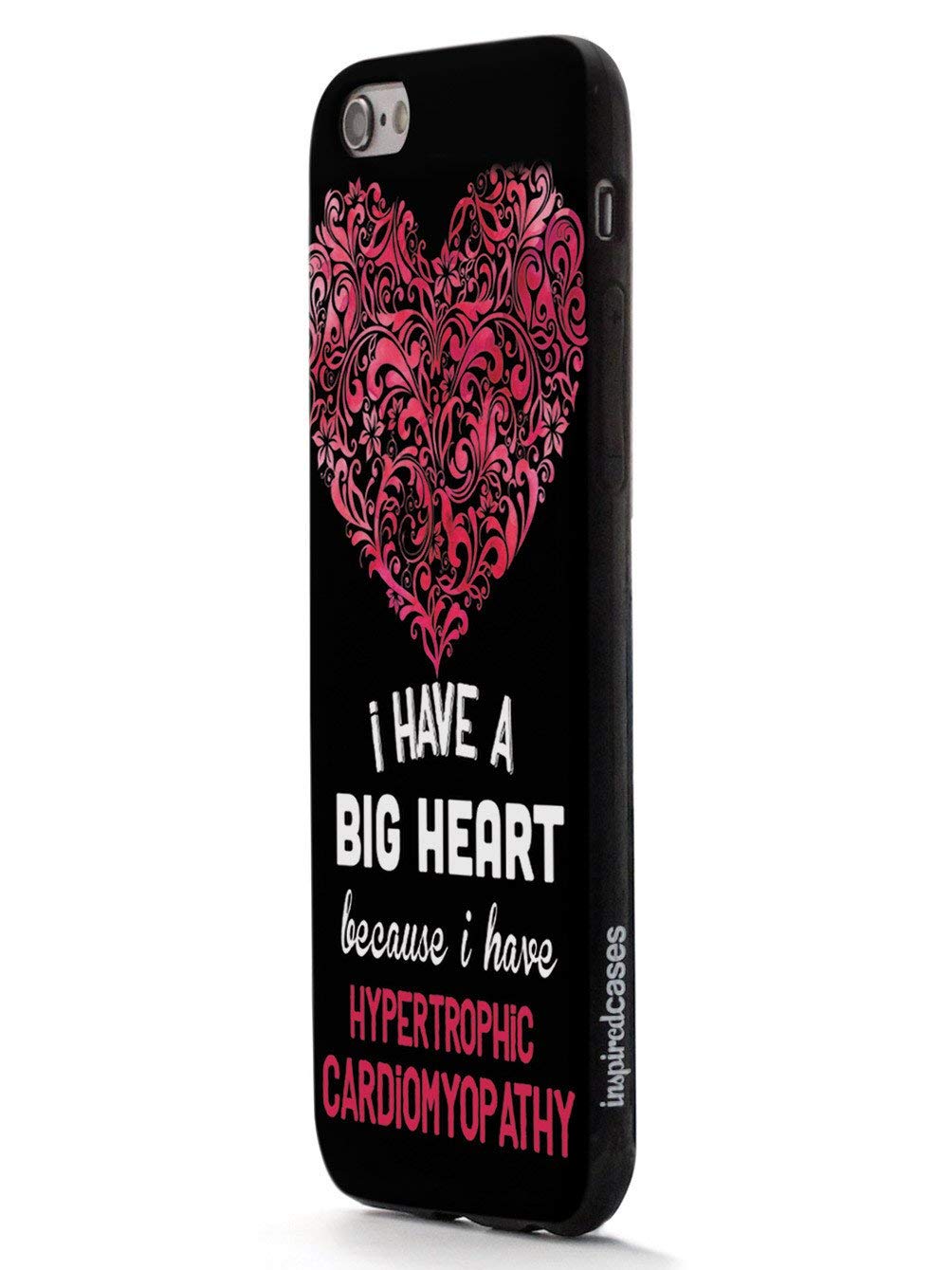 Inspired Cases - Shockproof iPhone 11 Pro Max Case with 3D Textured Design | Big Heart Pattern for Hypertrophic Cardiomyopathy (HCM) Awareness | Protective Cover for Apple iPhone 11 Pro Max | Perfect for Daily Use, Work & Outdoor Activities