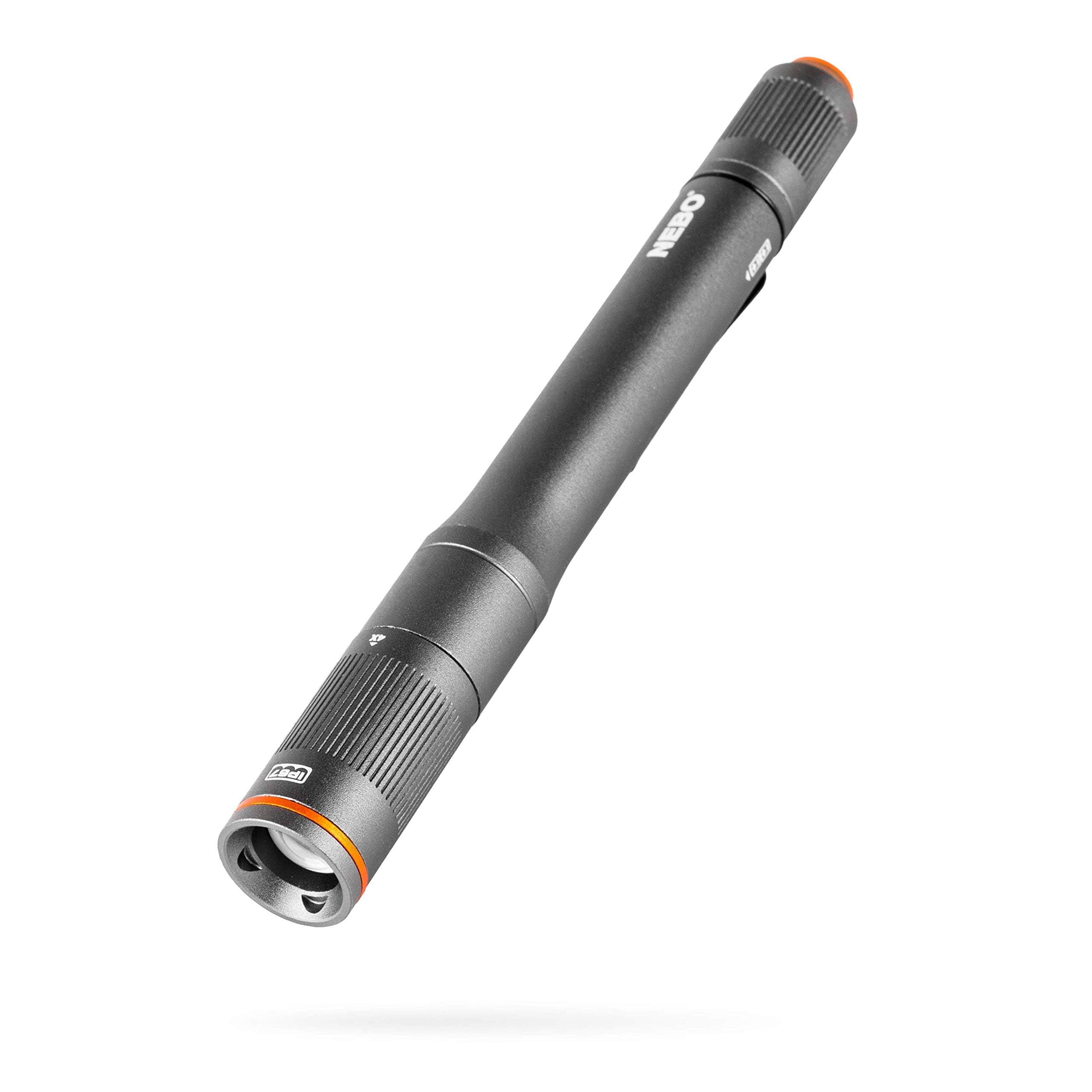 NEBO Columbo 150 Lumen LED Pen Light Flashlight - Ultra Bright AAA Battery Powered Inspection Light for Mechanics, Electricians & Home Use | Perfect for Tight Spaces, Auto Repair & Emergency Kits