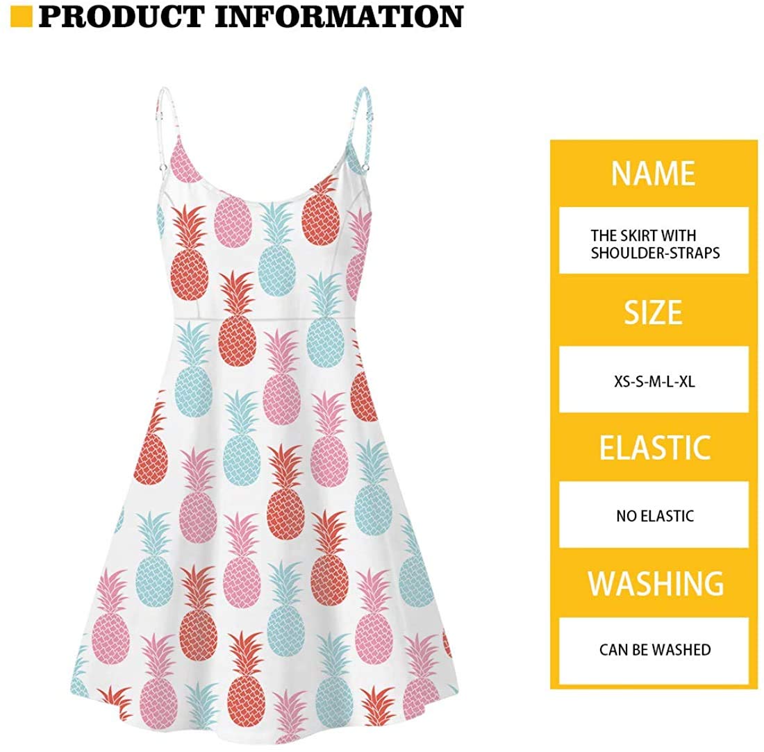 Hippie Tie-Dye Women's Sleeveless Dress with Adjustable Straps - Boho Summer Cocktail & Casual Sundress for Beach, Festival, and Vacation Wear