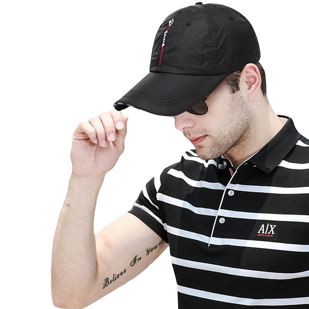 CLAPE UPF50+ Sun Protection Hat - Lightweight Waterproof & Breathable Sports Cap for Men Women - Ultra Thin Cooling Baseball Hat for Outdoor, Running, Hiking, Fishing, Golf, Beach & Summer Activities