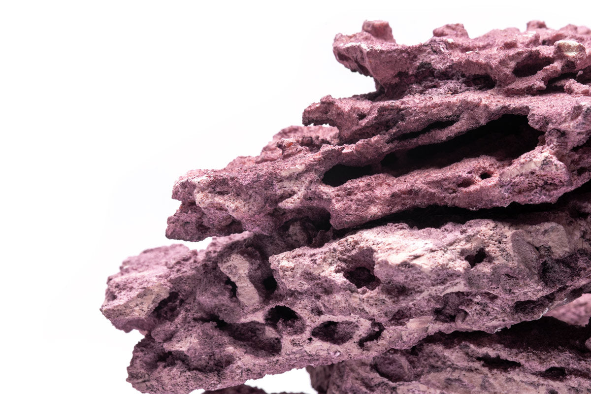 Premium MarcoRocks Shelf Rock for Aquascaping - Natural Decorative Stone for Saltwater & Freshwater Aquariums, Fish Tanks & Reef Tanks - Perfect for Coral Placement & Aquatic Habitat Design