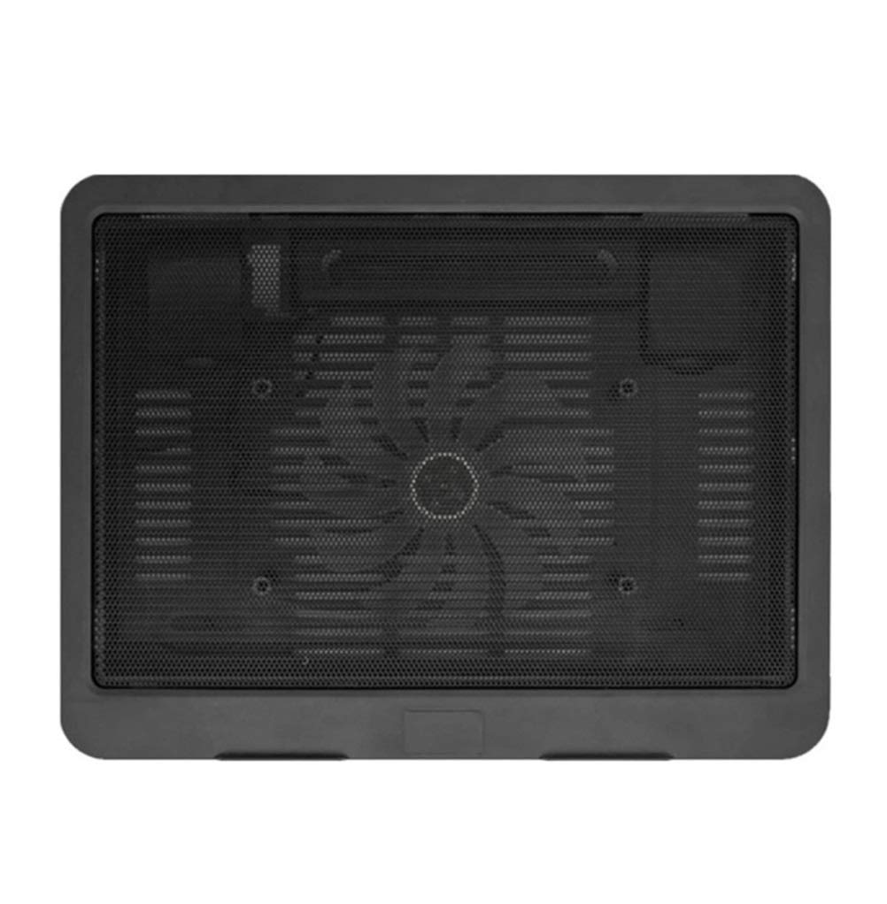 QONBV Ultra-Thin Laptop Cooling Pad with Adjustable Stand - USB-Powered Notebook Cooler with Quiet Ventilation Fan for Gaming, Office & Home Use