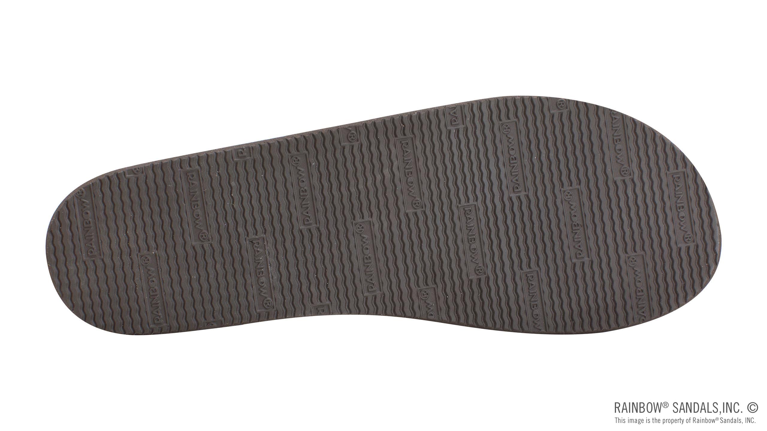 Rainbow Sandals for Women - Double Layer Leather Sandals with Arch Support & Narrow Straps | Comfortable Casual & Beach Footwear for Summer Outings