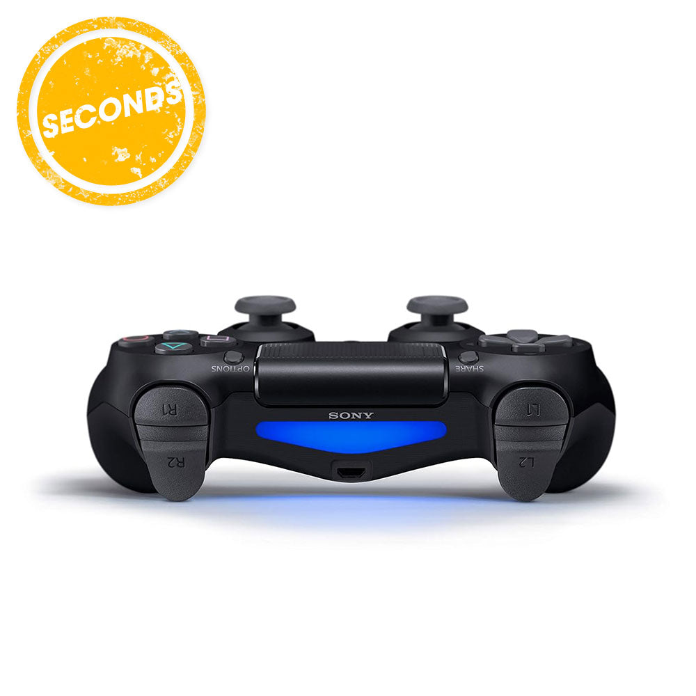 Refurbished Sony PS4 DualShock 4 Wireless Controller V2 - Jet Black | Official PlayStation 4 Gamepad | Perfect for Gaming, Streaming & Multiplayer Sessions