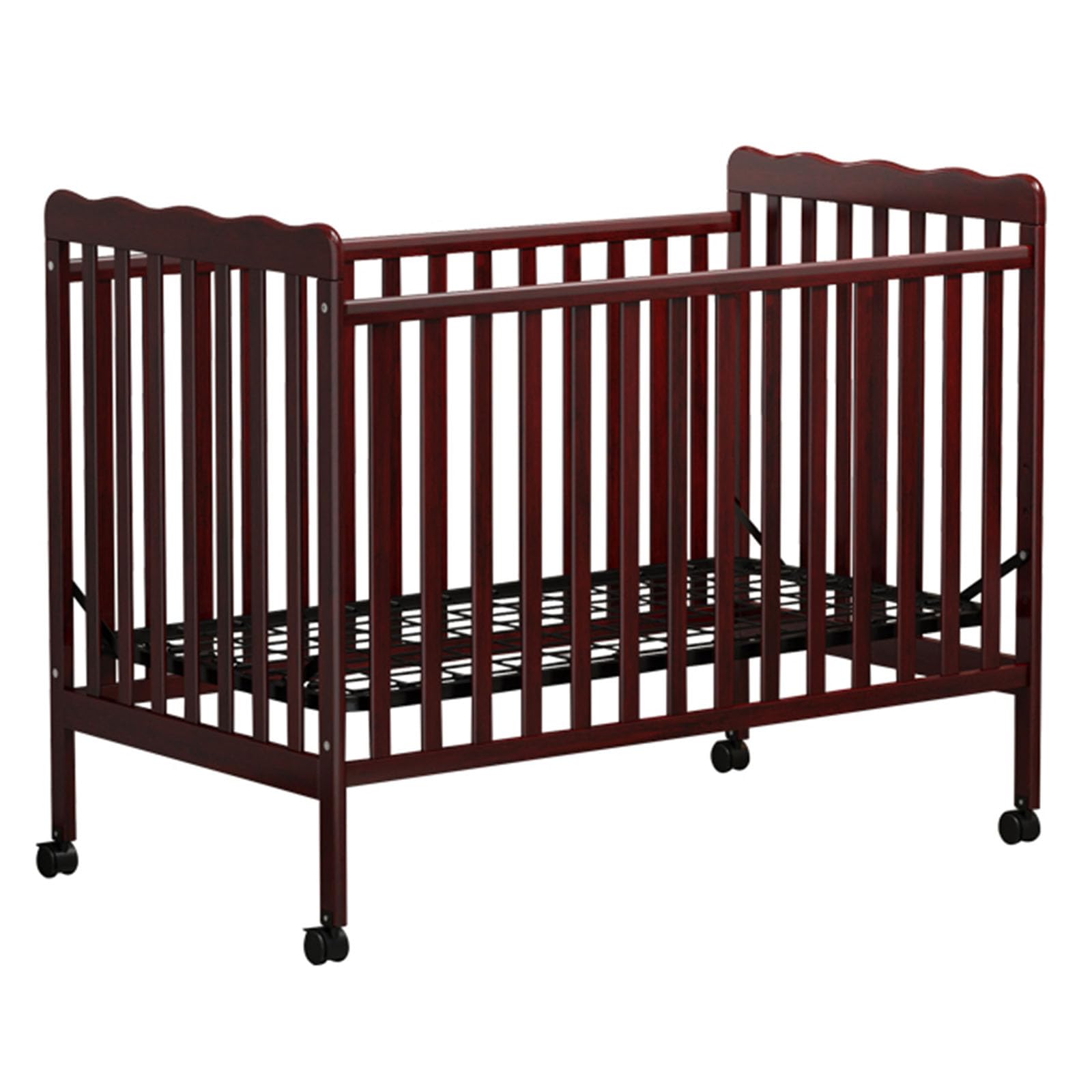 3-in-1 Convertible Crib to Toddler Bed & Full Size Bed Frame - Safe Baby Crib for Nursery | Perfect for Small Spaces & Growing Kids | Mattress Not Included