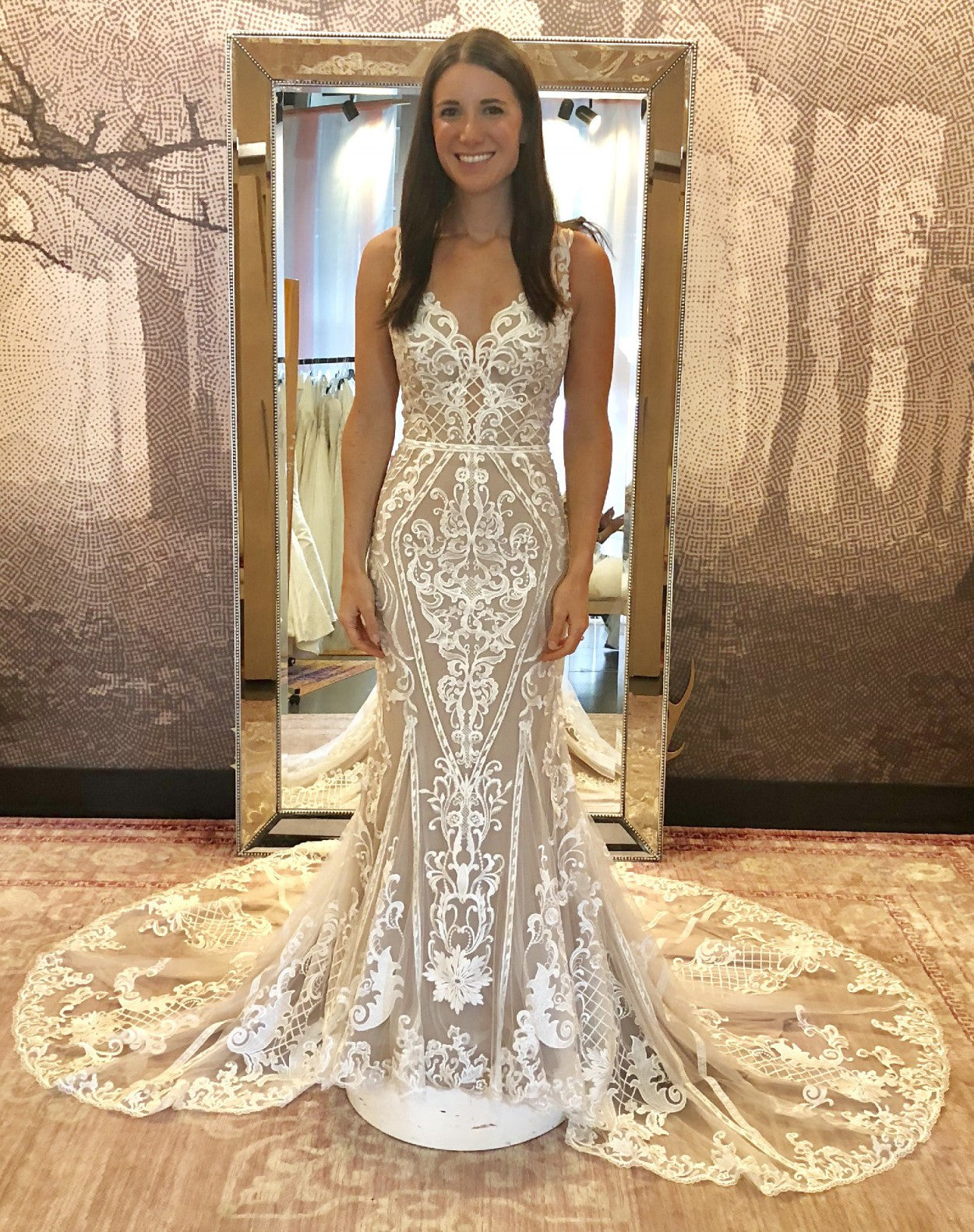 Wtoo Viola 11109 Wedding Gown - Elegant Lace Bridal Dress for Church Ceremony & Formal Events