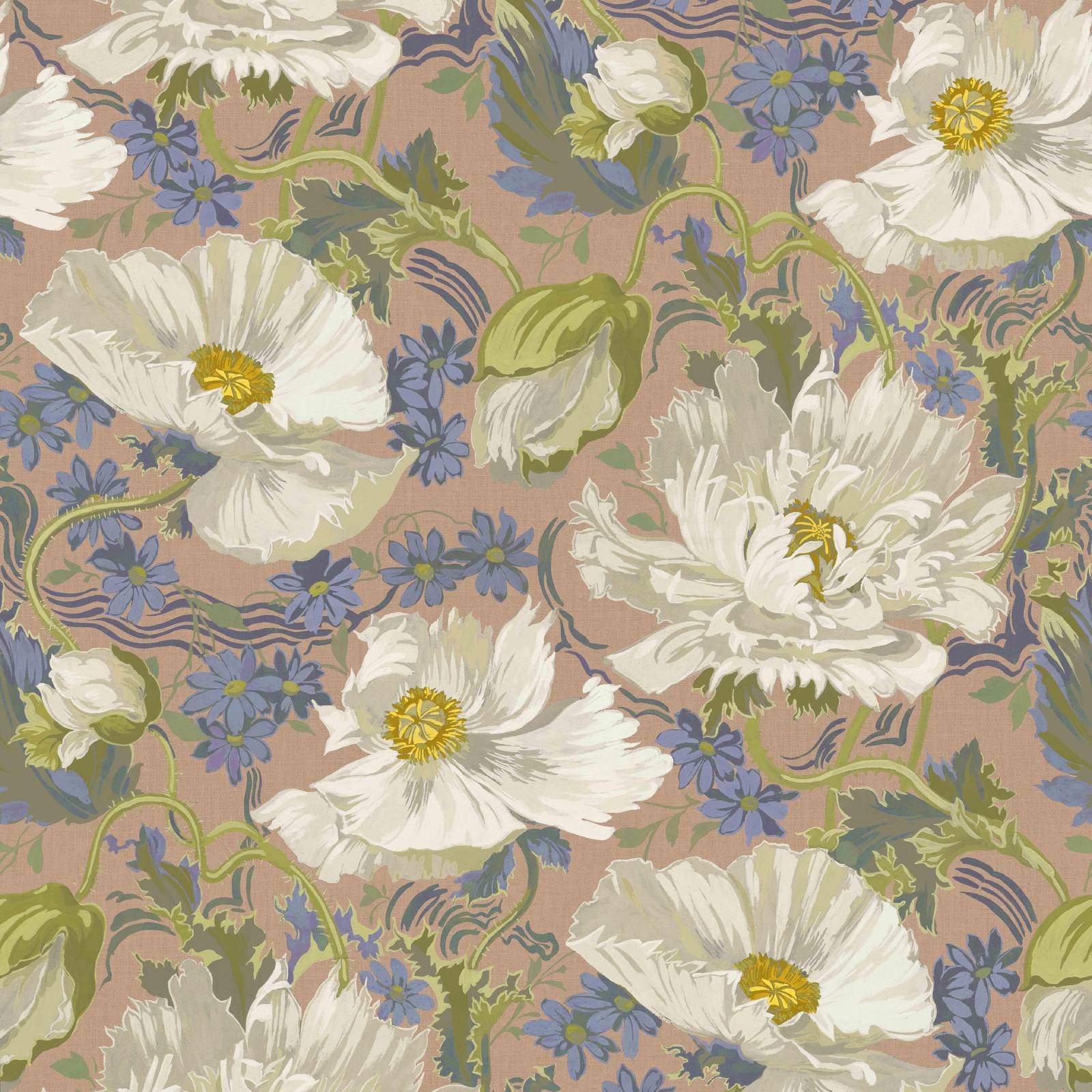 PAPAVERA Tourmaline Wallpaper Sample - Self-Adhesive Peel and Stick Wallpaper for Bedroom, Living Room, and Office Decor